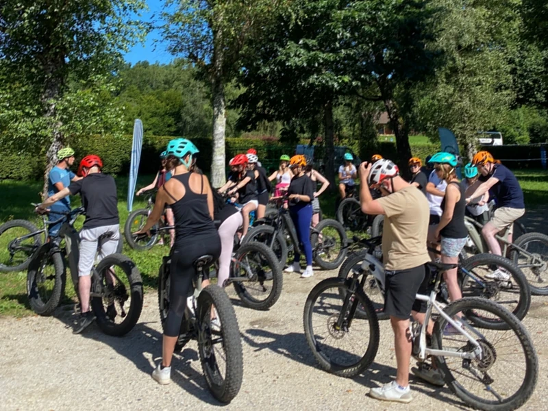 Sortie en VTT pour un groupe d'adultes